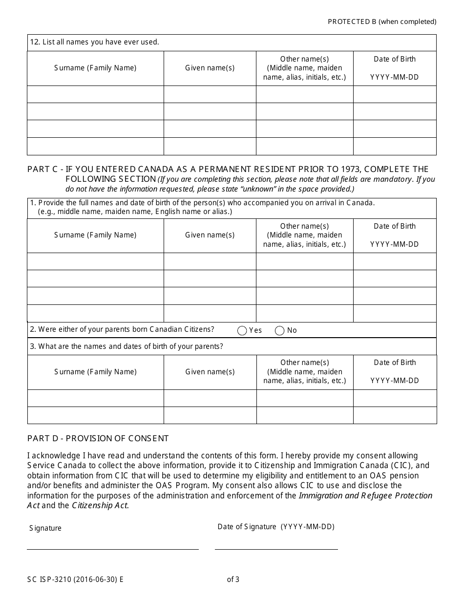 Form SC ISP-3210 - Fill Out, Sign Online And Download Fillable PDF ...