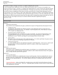 Form RI-030 Livescan Fingerprint Background Check Request - Michigan, Page 2