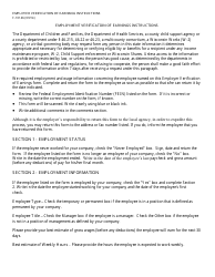 Form F-10146 Employer Verification of Earnings - Wisconsin, Page 2