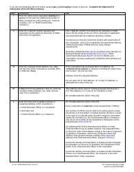 Form SI-100 Statement of Information - California, Page 2