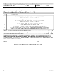 Form LIC102 Application for Military Skills Test Waiver - Massachusetts, Page 2