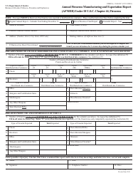 ATF Form 5300.5 Download Fillable PDF or Fill Online Report of Firearms ...