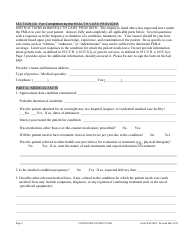 Form WH-380-F Certification of Health Care Provider for Family Member&#039;s Serious Health Condition (Family and Medical Leave Act), Page 2
