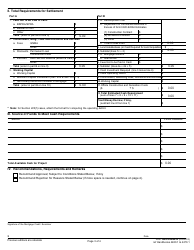 Form HUD-92264-A Supplement to Project Analysis, Page 3