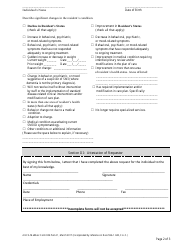 AHCA MedServ Form 004 Part A1 Preadmission Screen and Resident Review (Pasrr) Resident Review - Evaluation Request Form - Florida, Page 5