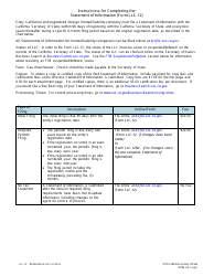 Document preview: Form LLC-12 Statement of Information (Limited Liability Company) - California