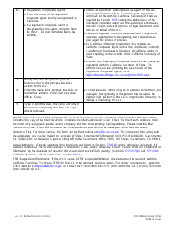 Form LLC-12 Statement of Information (Limited Liability Company) - California, Page 4