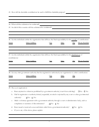 Form CFR-1 Charitable Trust Registration Form and Annual Financial Report - Ohio, Page 4