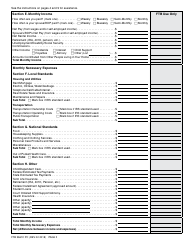 Form FTB3561C PC Financial Statement - California, Page 2