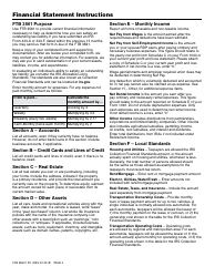 Form FTB3561C PC Financial Statement - California, Page 4