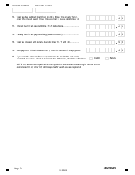 Form 8402CO (CONTRACTOR) Nontitled Personal Property Use Tax - City of Chicago, Illinois, Page 2