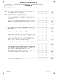 Form 8402CO (CONTRACTOR) Nontitled Personal Property Use Tax - City of Chicago, Illinois, Page 4