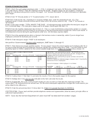 DOL Form C-101 Employer&#039;s Quarterly Wage &amp; Contribution Report - Vermont, Page 3