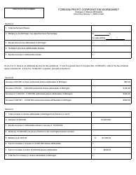 Form CSCL/CD-561 Application for Certificate of Withdrawal - for Use by Foreign Corporations - Michigan, Page 3