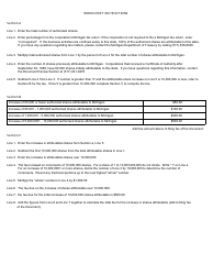 Form CSCL/CD-561 Application for Certificate of Withdrawal - for Use by Foreign Corporations - Michigan, Page 4