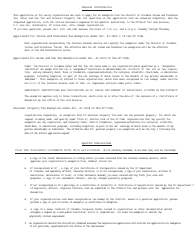 Form FR-164 Application for Exemption - Washington, D.C., Page 3