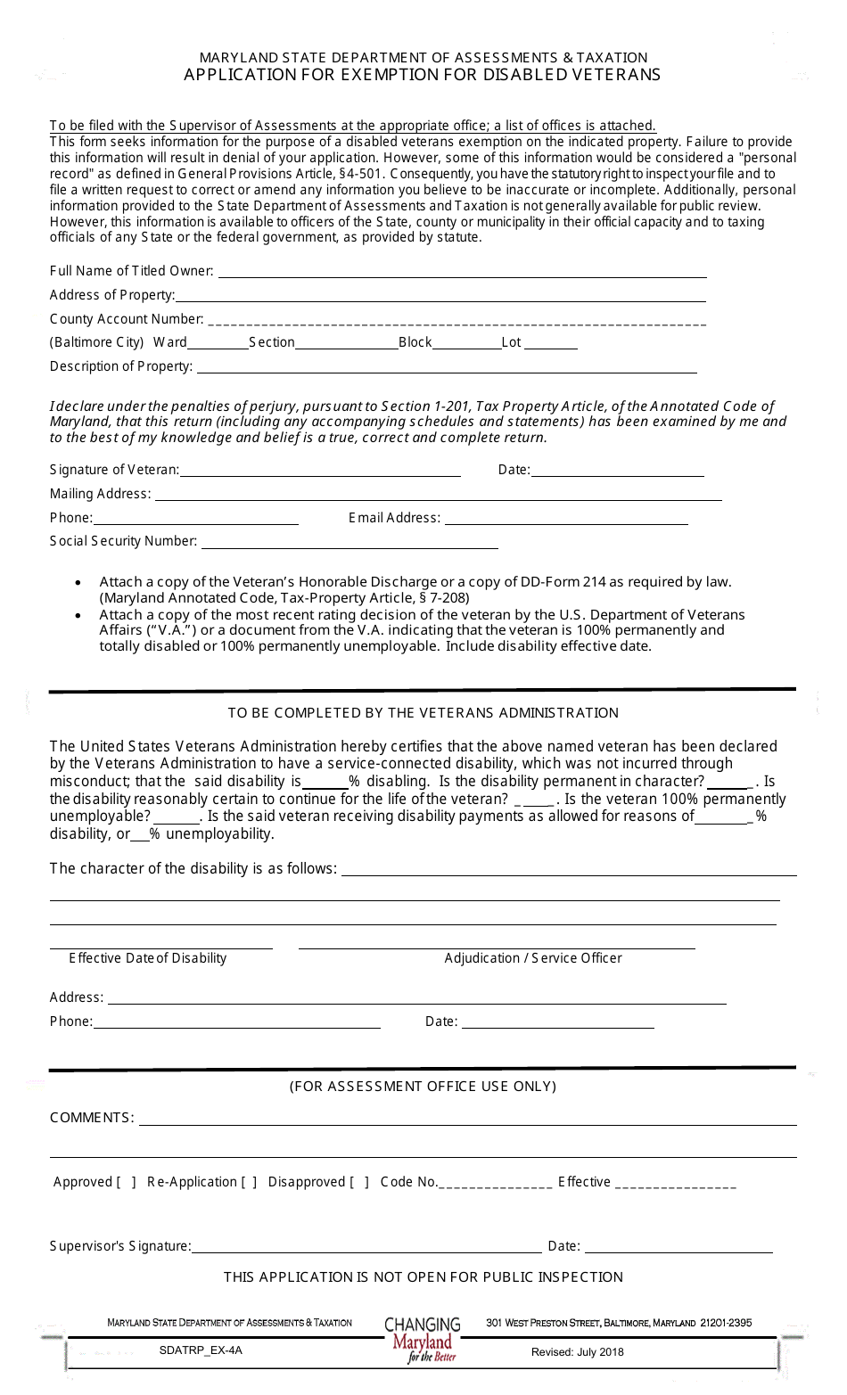 Form Sdatrp Ex-4a - Fill Out, Sign Online And Download Fillable Pdf 