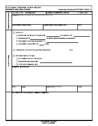 NAVPERS Form 1306/7 Electronic Personnel Action Request, Page 2