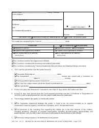 Form JDF1116 &quot;Decree of Dissolution of Marriage or Legal Separation&quot; - Colorado