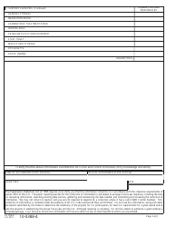 VA Form 10-0388-4 State Home Construction Grant Program - Space Program Analysis - Adult Day Health Care, Page 2