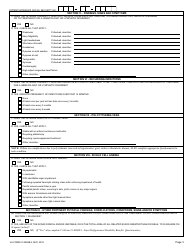 VA Form 21-0960B-2 Hematologic and Lymphatic Conditions, Including Leukemia Disability Benefits Questionnaire, Page 3