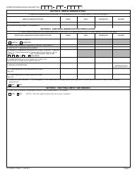 VA Form 21-0960C-1 Parkinson&#039;s Disease Disability Benefits Questionnaire, Page 2