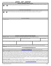 VA Form 21-0960J-2 Male Reproductive Organ Conditions Disability Benefits Questionnaire, Page 6