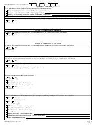 VA Form 21-0960K-2 Gynecological Conditions Disability Benefits Questionnaire, Page 2