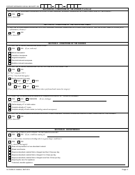 VA Form 21-0960K-2 Gynecological Conditions Disability Benefits Questionnaire, Page 3