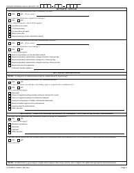 VA Form 21-0960K-2 Gynecological Conditions Disability Benefits Questionnaire, Page 4