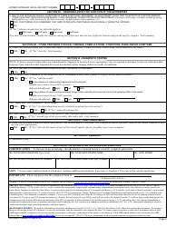 VA Form 21-0960M-10 Muscle Injuries Disability Benefits Questionnaire, Page 6