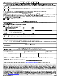 VA Form 21-0960N-3 Loss of Sense of Smell and/or Taste Disability Benefits Questionnaire, Page 2