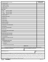 VA Form 10-0388-3 Space Program Analysis - Nursing Home &amp; Domiciliary - State Home Construction Grant Program, Page 2