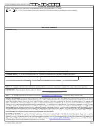 VA Form 21-0960I-1 Persian Gulf and Afghanistan Infectious Diseases Disability Benefits Questionnaire, Page 3