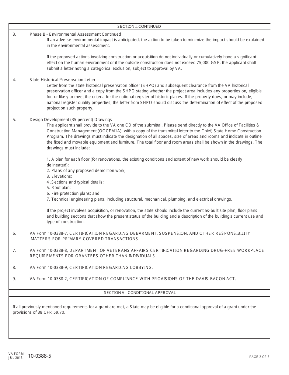 VA Form 10-0388-5 - Fill Out, Sign Online and Download Fillable PDF ...