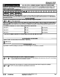 VA Form 21-0960I-2 HIV-Related Illnesses Disability Benefits Questionnaire