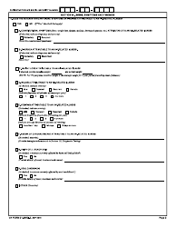 VA Form 21-0960I-2 HIV-Related Illnesses Disability Benefits Questionnaire, Page 2