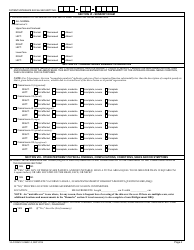 VA Form 21-0960C-3 Cranial Nerves Diseases Disability Benefits Questionnaire, Page 4
