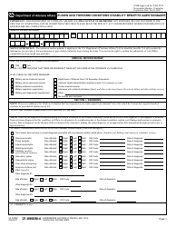 VA Form 21-0960M-4 Elbow and Forearm Conditions Disability Benefits Questionnaire