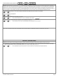 VA Form 21-0960M-14 Back (Thoracolumbar Spine) Conditions Disability Benefits Questionnaire, Page 10