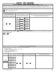 VA Form 21-0960M-14 Back (Thoracolumbar Spine) Conditions Disability Benefits Questionnaire, Page 5