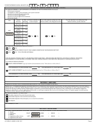 VA Form 21-0960M-14 Back (Thoracolumbar Spine) Conditions Disability Benefits Questionnaire, Page 6