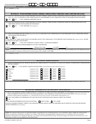 VA Form 21-0960M-14 Back (Thoracolumbar Spine) Conditions Disability Benefits Questionnaire, Page 9
