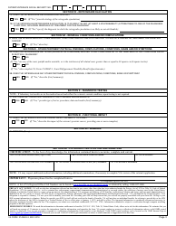 VA Form 21-0960J-3 Prostate Cancer Disability Benefits Questionnaire, Page 3