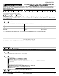 VA Form 21-0960C-2 Amyotrophic Lateral Sclerosis (Lou Gehrig&#039;s Disease) Disability Benefits Questionnaire