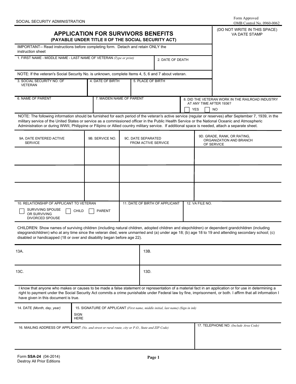 VA Form 21P-535 Application for Dependency and Indemnity Compensation by Parent(S), Page 9