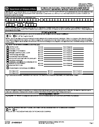 VA Form 21-0960G-7 Stomach and Duodenal Conditions (Not Including GERD or Esophageal Disorders) Disability Benefits Questionnaire