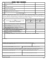 VA Form 21P-4185 Report of Income From Property or Business, Page 2