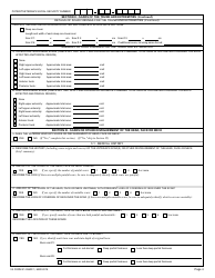 VA Form 21-0960F-1 Scars/Disfigurement Disability Benefits Questionnaire, Page 4