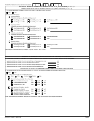 VA Form 21-0960F-1 Scars/Disfigurement Disability Benefits Questionnaire, Page 6